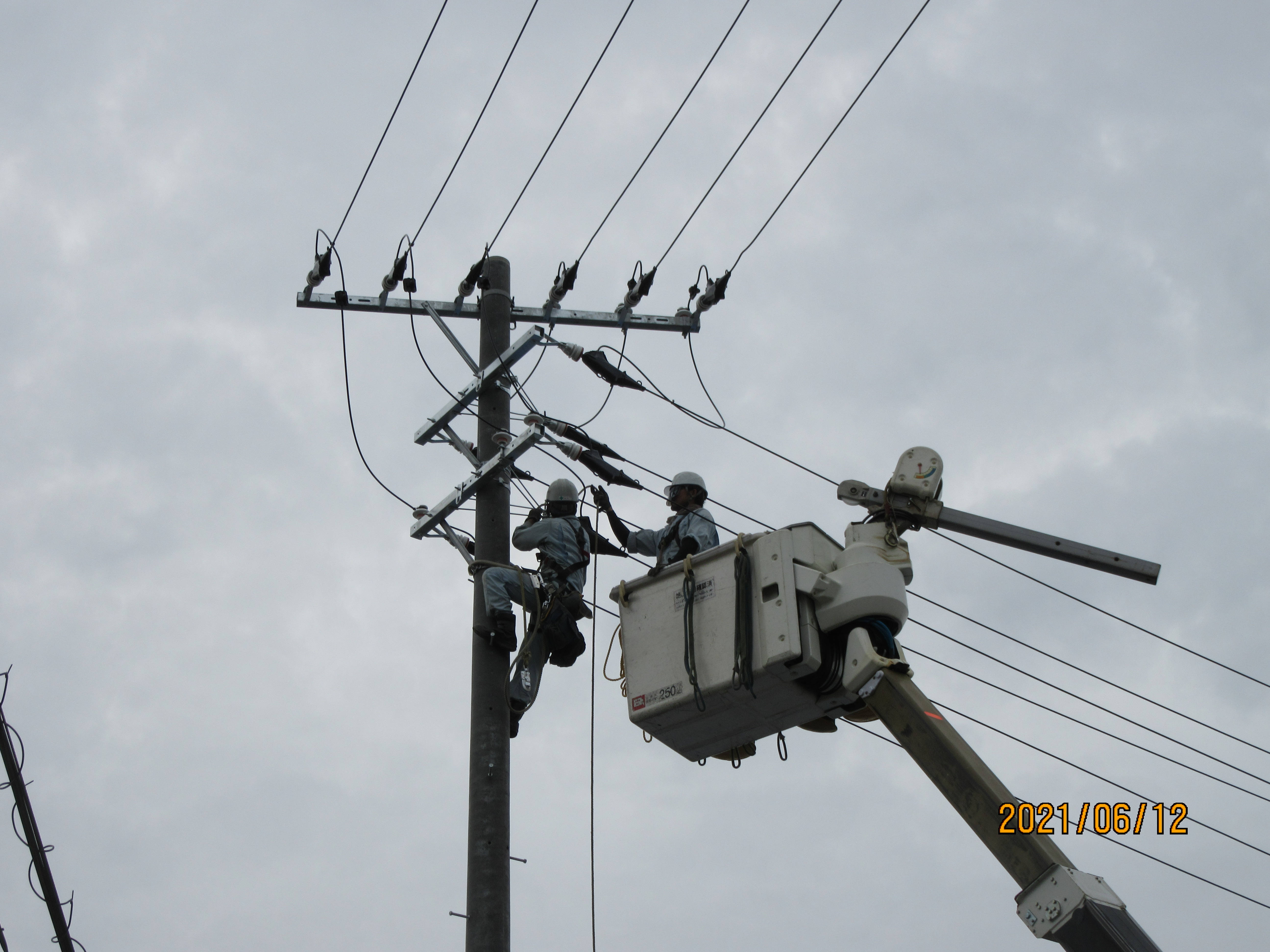 自家用電線路新設